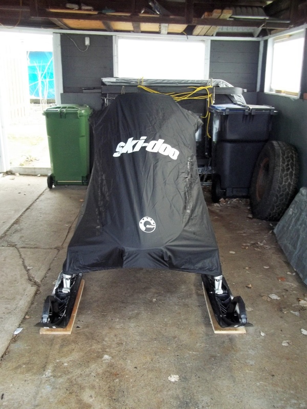 12/5/2015  under storage cover waiting for SNOW!