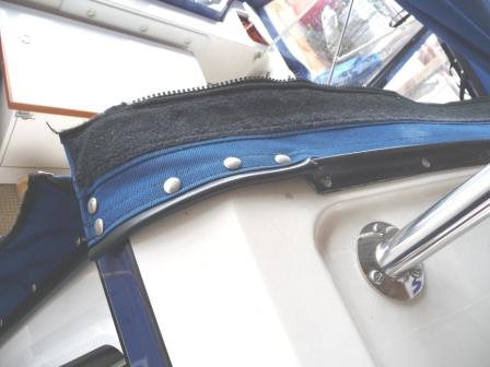 12. The entire Camper Canvas is water tight for either rain or salt water spray.