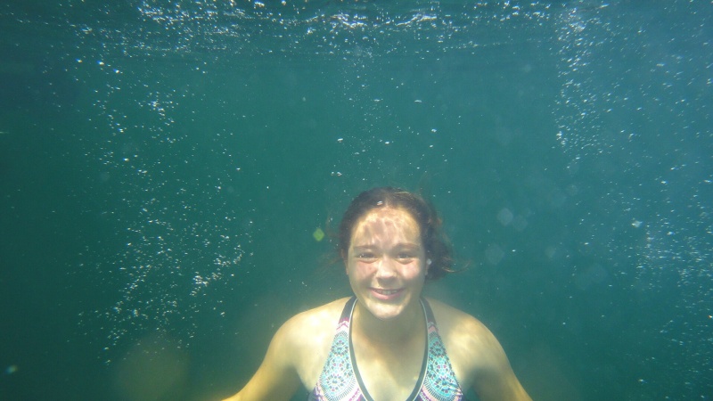 12 year old grand daughter @ Pend Oreille 2014