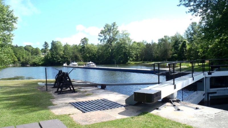 13.) Docked for the first night at Upper Brewers after lock 43