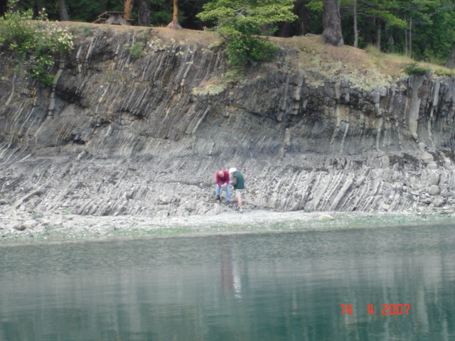 13 June Joe & Bill exploring Stuart Island