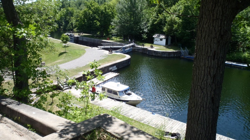 15.) 2nd night at Jones Falls lock 39