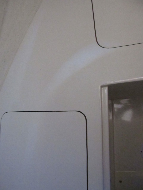 15 Showing spacing of openings relative to berth flat
