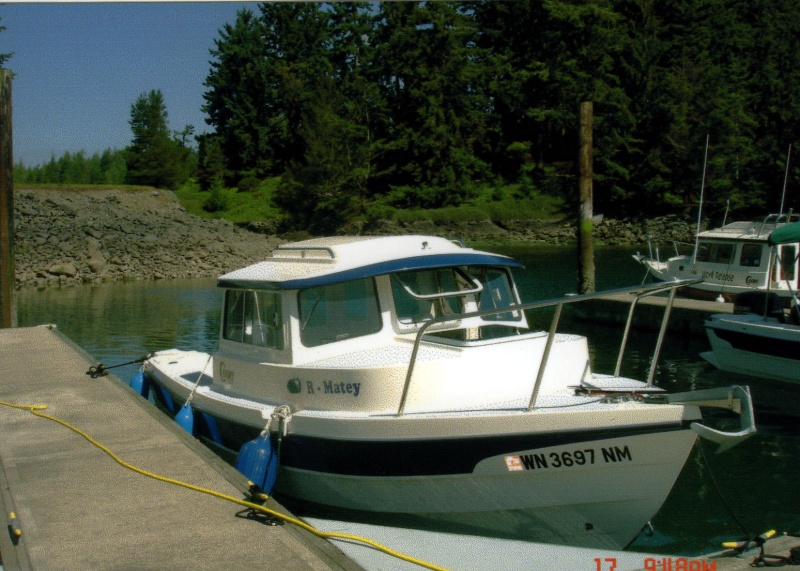 17 July 2005: R-Matey at the dock (Blakely).