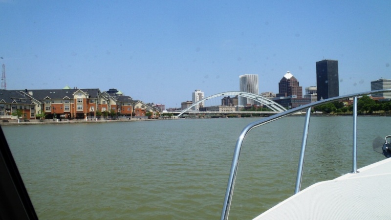 17.) Rochester from the Genesee River