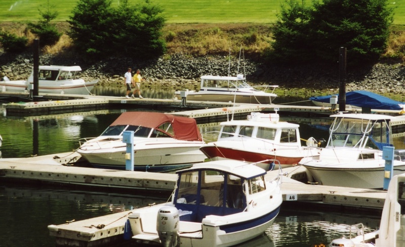19 July 2003: Visiting Blakely Island.