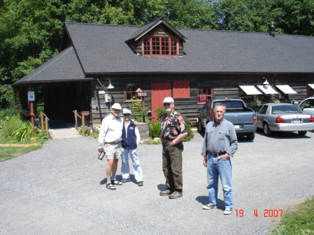 19 June Olga tourists
Bill & El (HALCYON)
 Barry (C-CAKES)
  Joe (R-MATEY)
