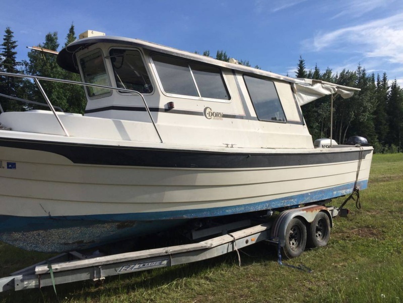 1986 26' (Fairbanks, AK. Craigslist Dec. 2019), I've only ever seen a couple with anything similar to this house, it must have been a custom order