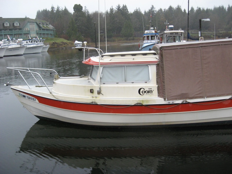 1986 CD22 angler at Ucluelet west coast Vancouver Island BC