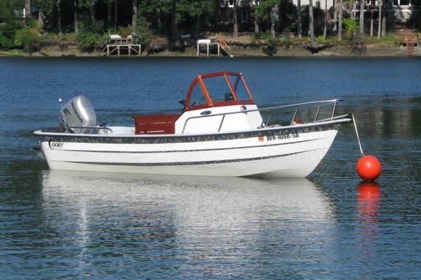 1993 C-Dory center console (console, etc. added recently)