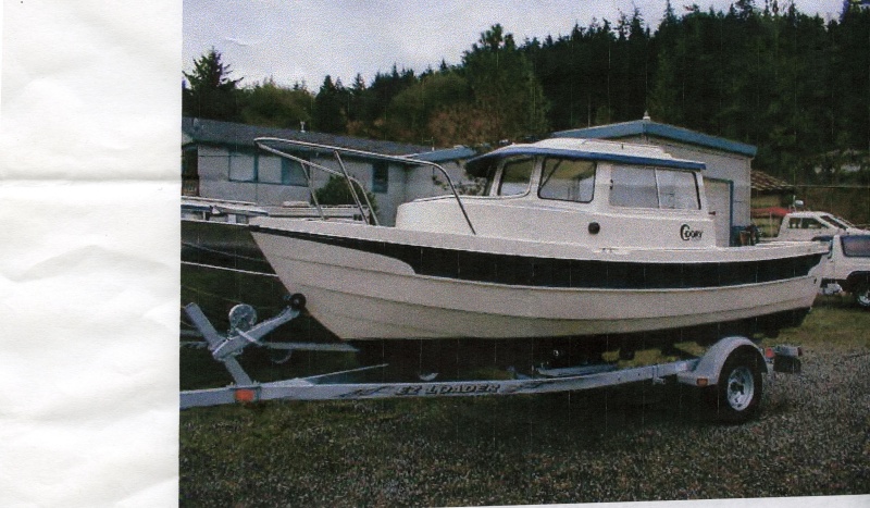 2 Feb 2003:  Our future C-Dory on-line at EQ Marine.