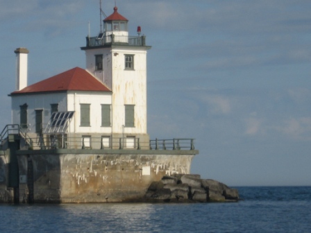 2.) Light house at the mouth of the Oswego River