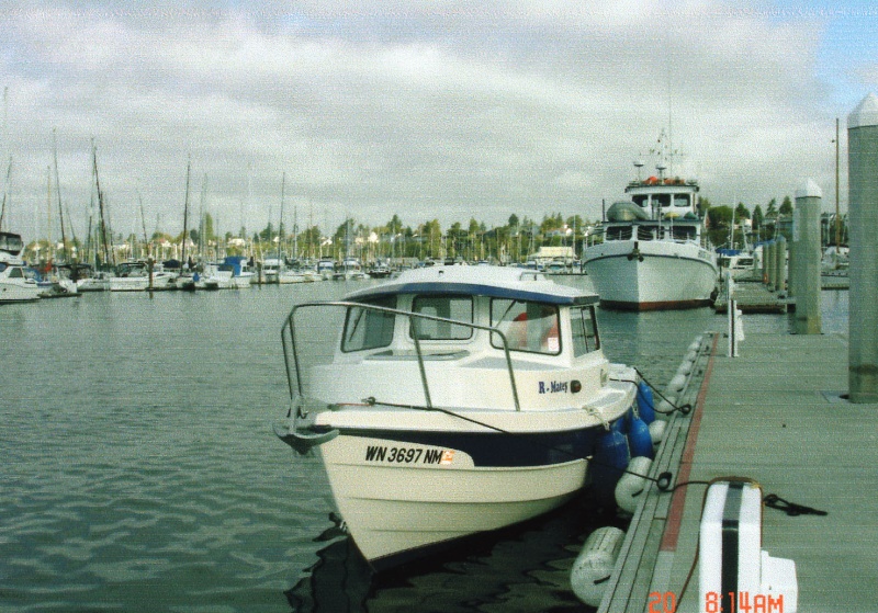 20 Sept 2005 Bellingham:  Stopping at the Hotel Bellwether Dock.