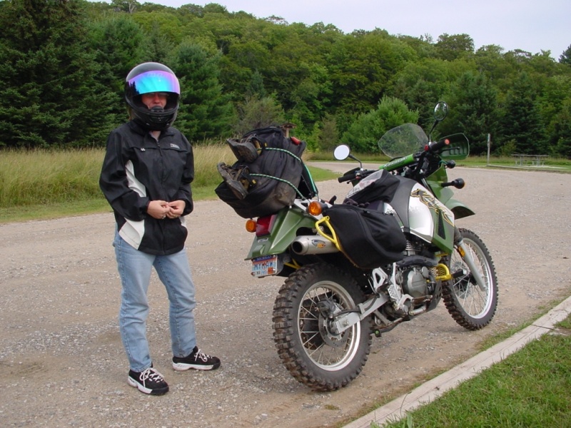 2001 Kawasaki KLR 650 #8