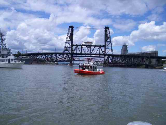 20050612e Rose Festival Portland OR Coast Guard Boat
