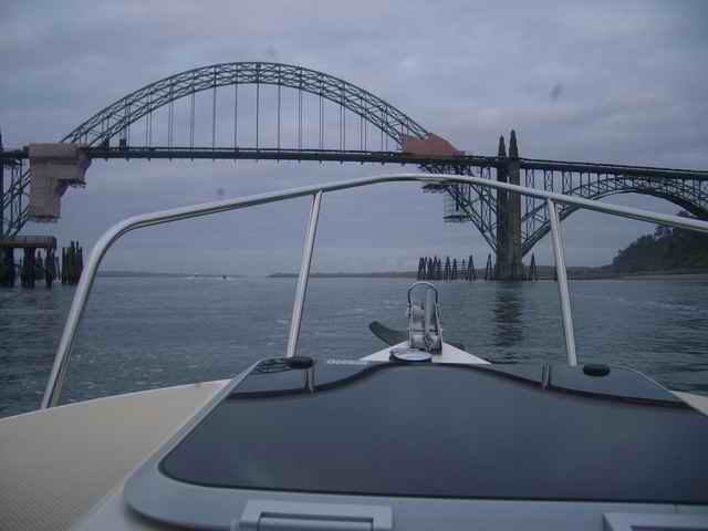 20060610 - 03 Newport Halibut Trip - Under the bridge we go