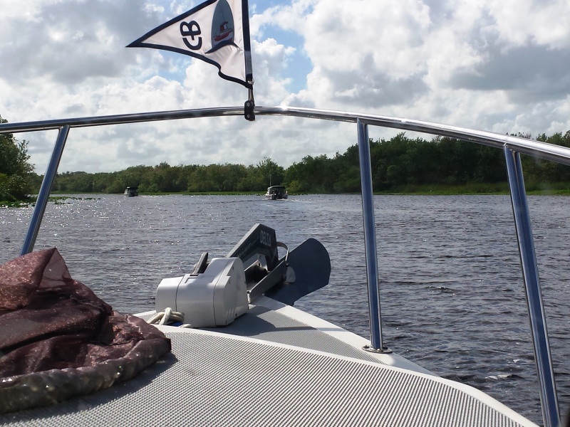 2015-03-13 Following Meri Aura and Blue Days back to Holly Bluff Marina to say good bye