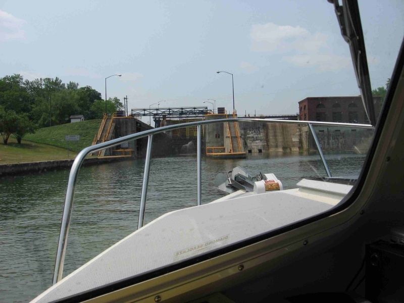 21 approaching locks 2 3 to seneca lake