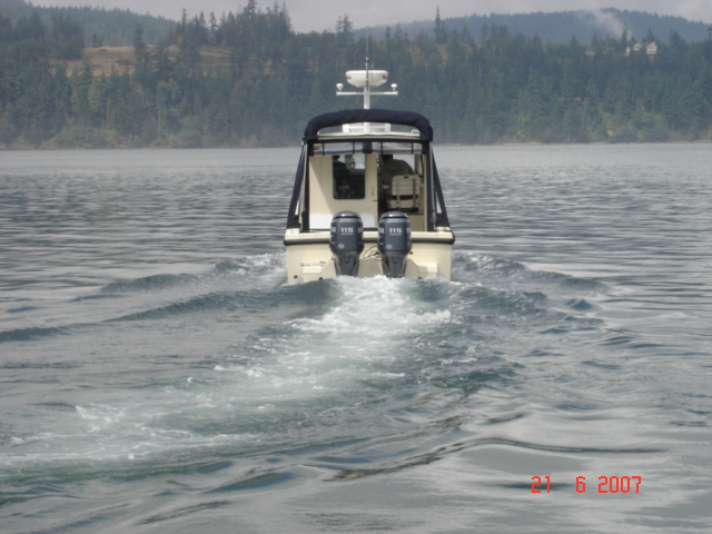 21 August Cornet Bay
ALOYSIUS - Test Run