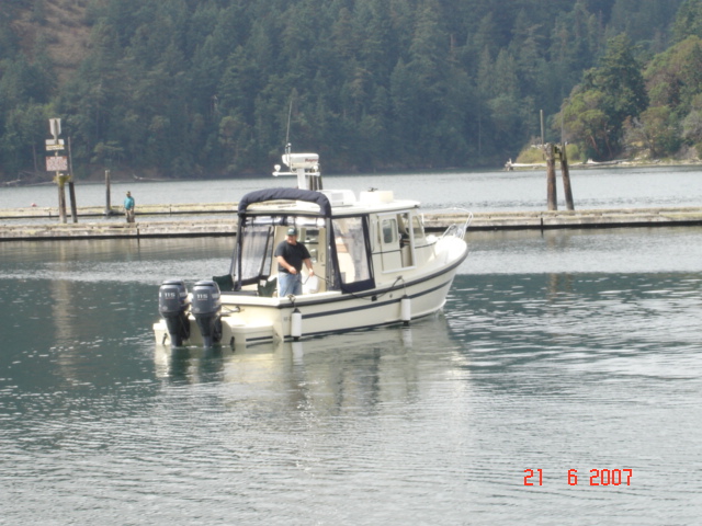 21 August Cornet Bay
Another view - ALOYSIUS