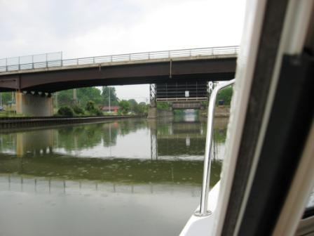 21 Going through guard gates near Rochester