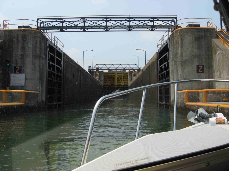 22 entering the lock for 1st time