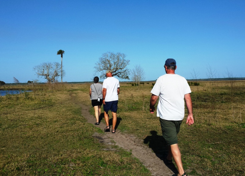 23.) Walking the trails along the Econlockhatchee River.