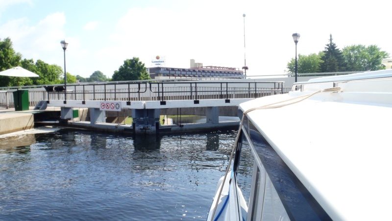 24.) Leaving Smith Falls Lock 29