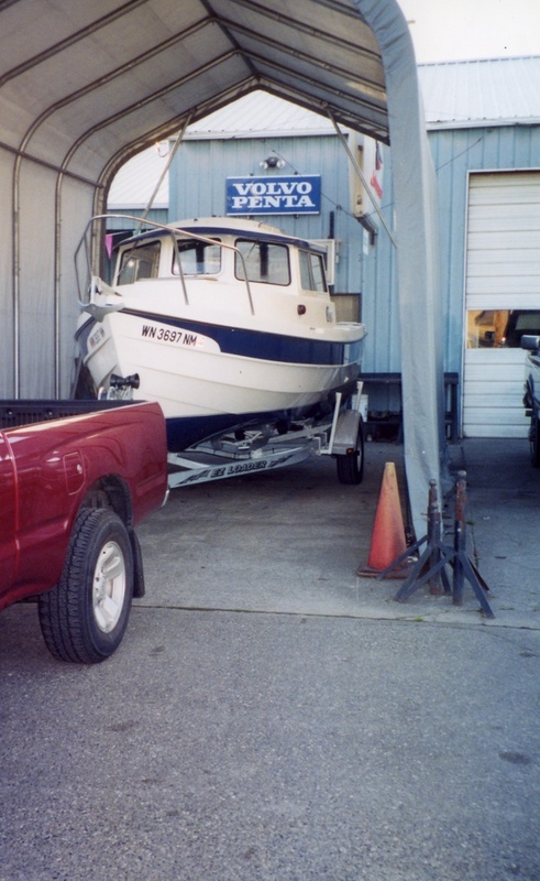 26 Sept 2003: First 20 hour service(West Coast Marine in Bellingham).