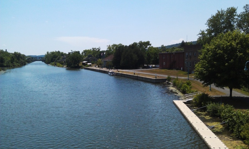 26.) Whitehall public wall - only boat there. Now has free power and water.