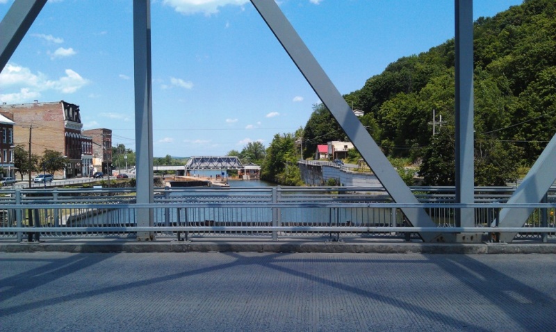 27.) Looking back at lock 12.
