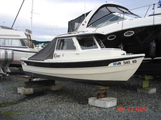 27 Nov 2008 Dagmar's 
1985 C-Dory 16 
'Snow Goose'