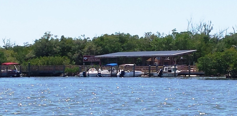 29.) Cayo Costa State Park day docks.