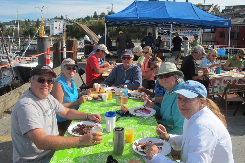 2nd table at potluck