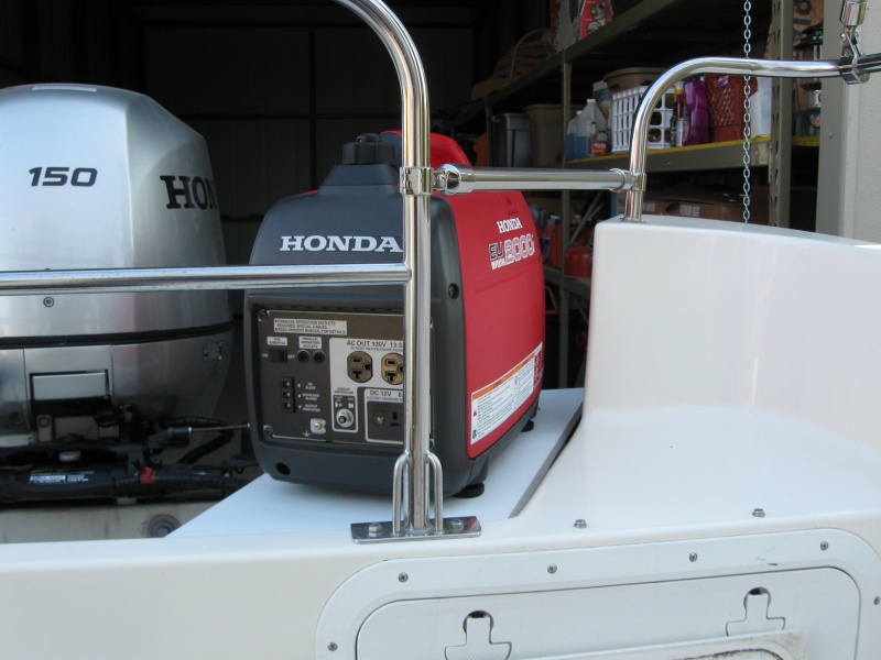 3/4" starboard generator platform
