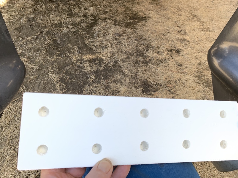 3/4 " starboard