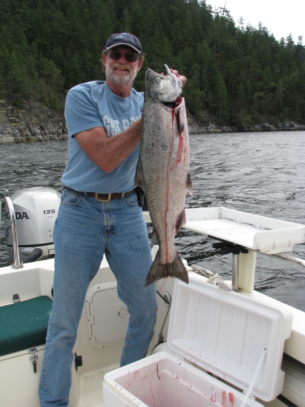 30 lb. Chinook,  Sarah Point