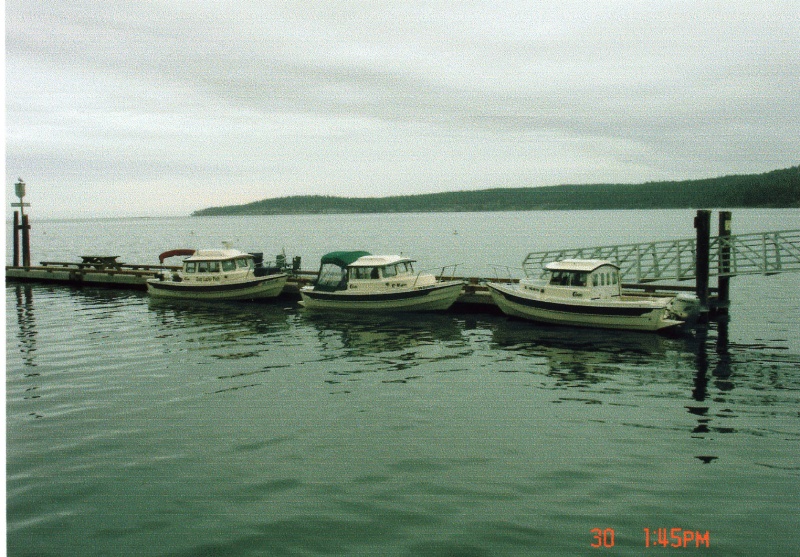 30 Sept 2005 Sequim Friday afternoon: Two Lucky Fish, C-Run & R-Matey.