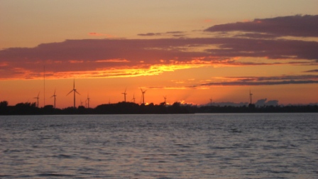 34.) Cape Vincent sunset