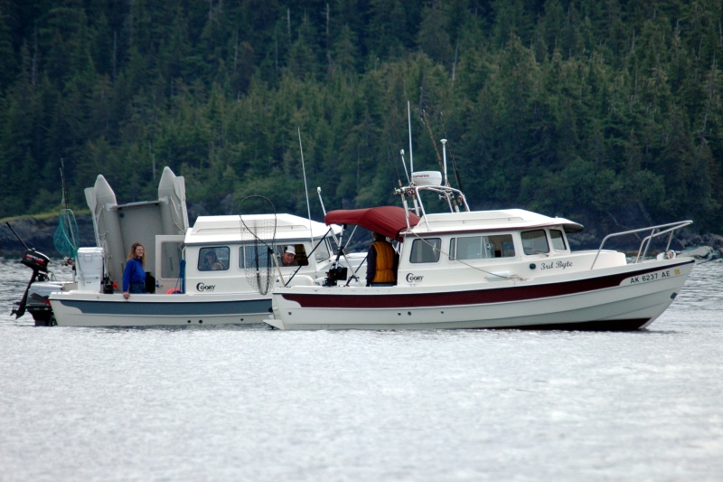 3rd Byte and Sundog in Cabin Bay