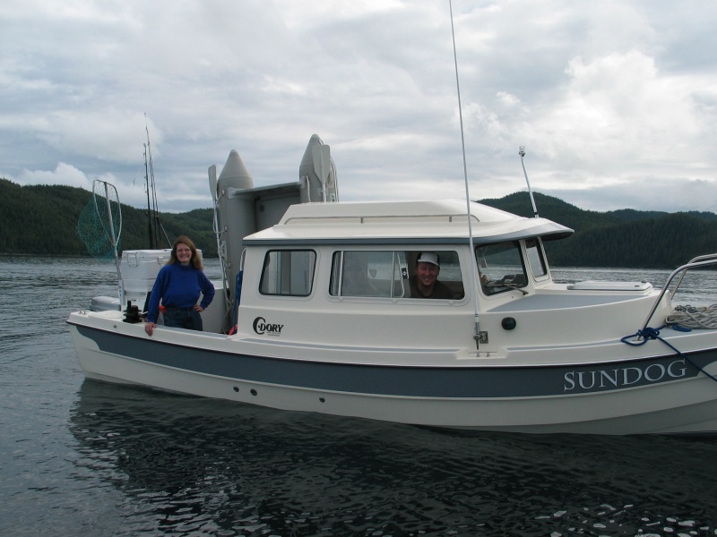 (3rd Byte) Sundog and crew at Cabin Bay.