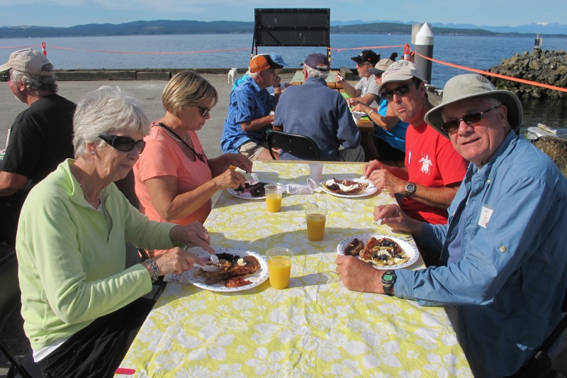 3rd table at potluck