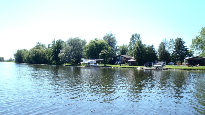 42.) Float plane on the Rideau