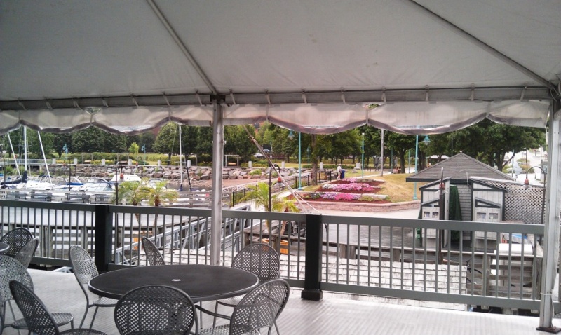 44.) Boathouse deck looking towards Waterfront Park