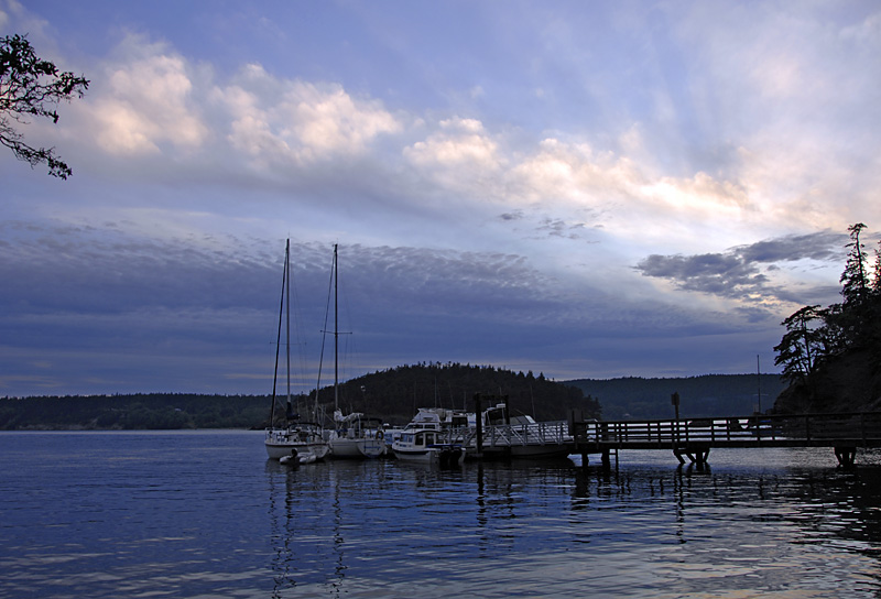 4539 C-Dory James Island float sunset