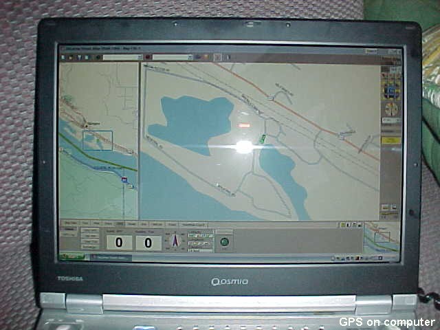 51 GPS on computer
