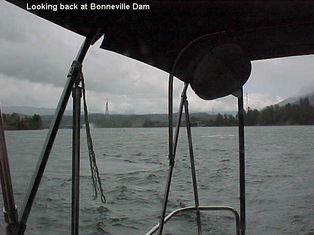 58 Looking back at Bonneville Dam