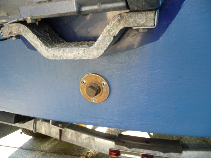 6. Drain Plug reinstalled.