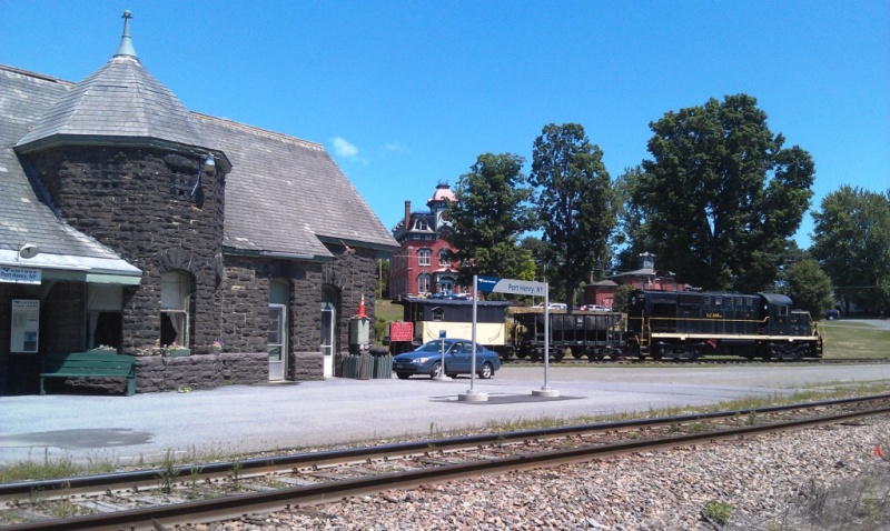 6.) Stop at Port Henry, NY.