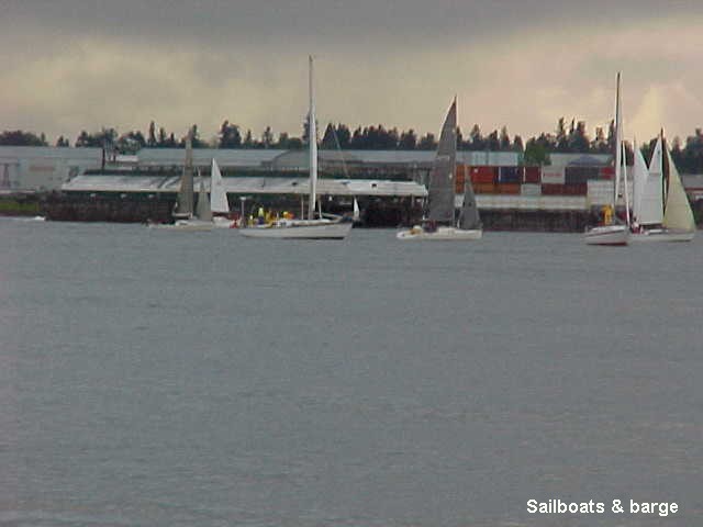 61 Sailboats & barge